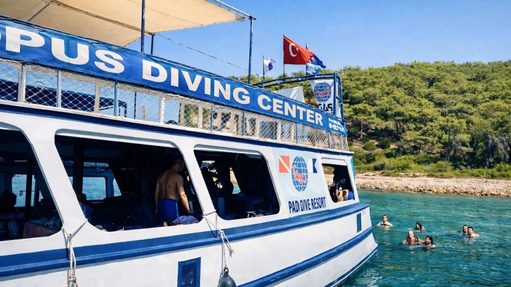 Antalya Dalış Turu Lüks Dalış Teknesi