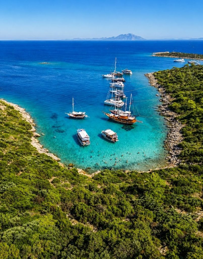 Bodrum Tekne Turu Dikey Görsel